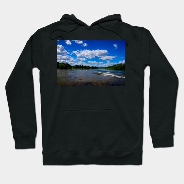 The Mississippi River on a sunny day Hoodie by josefpittner